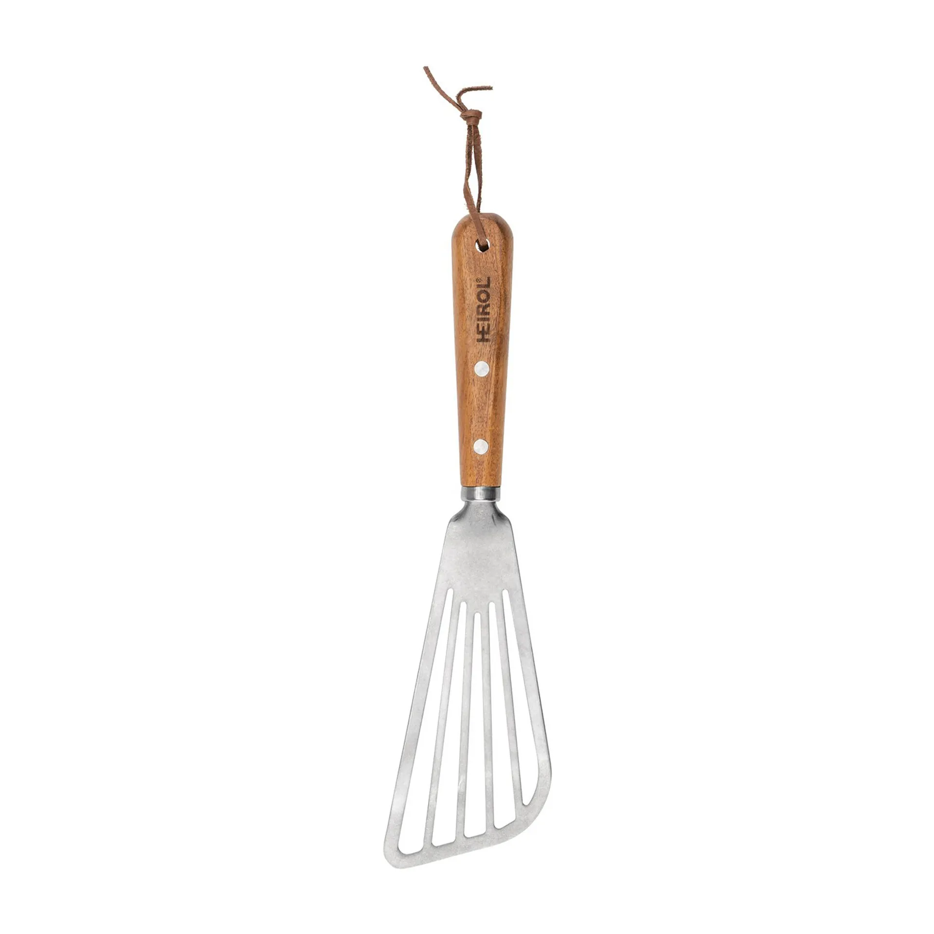 Ruostumaton paistinlasta rei´itetty 30 cm, Pyökki Heirol