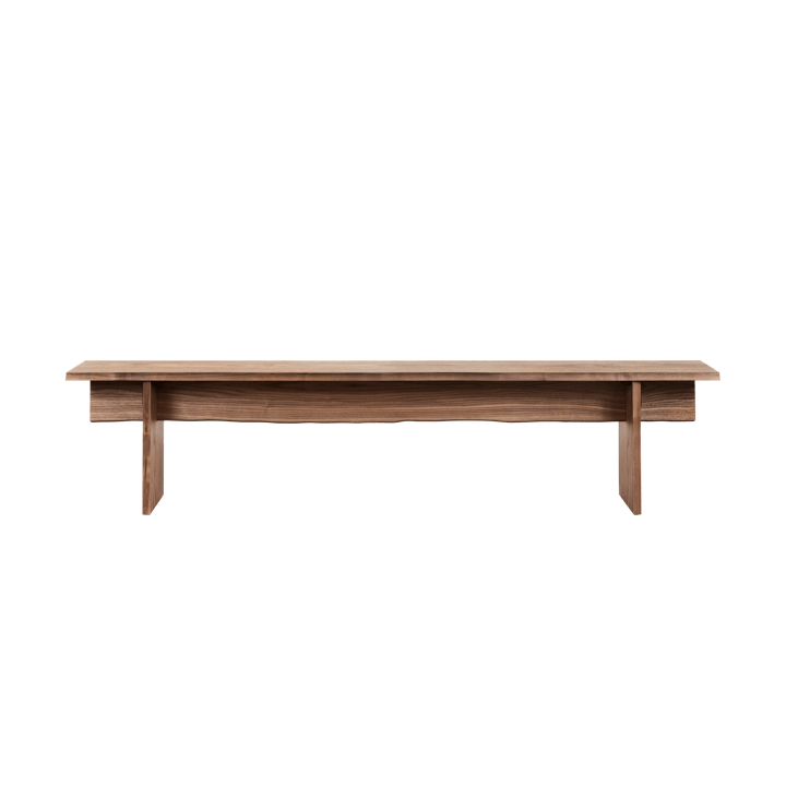 Bookmatch penkki 210 cm - Saksanpähkinä - Hem