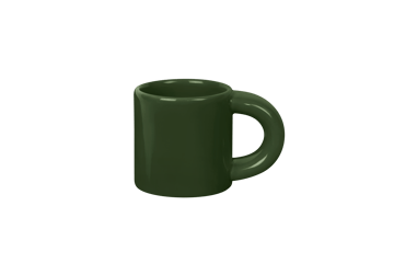Bronto espressokuppi 10 cl 4 kpl. - Green - Hem