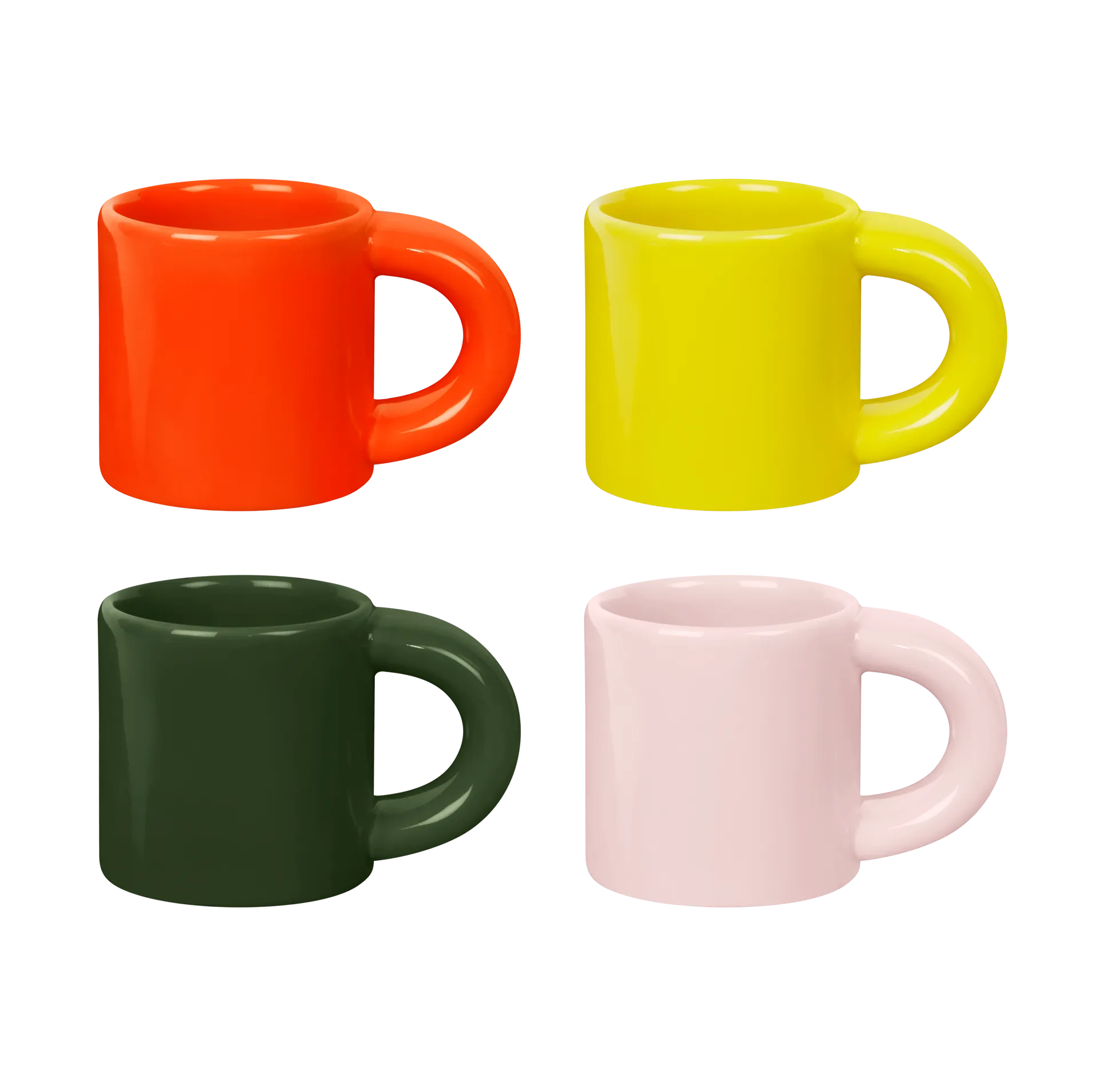 Bronto espressokuppi 10 cl 4 kpl., Multi Hem