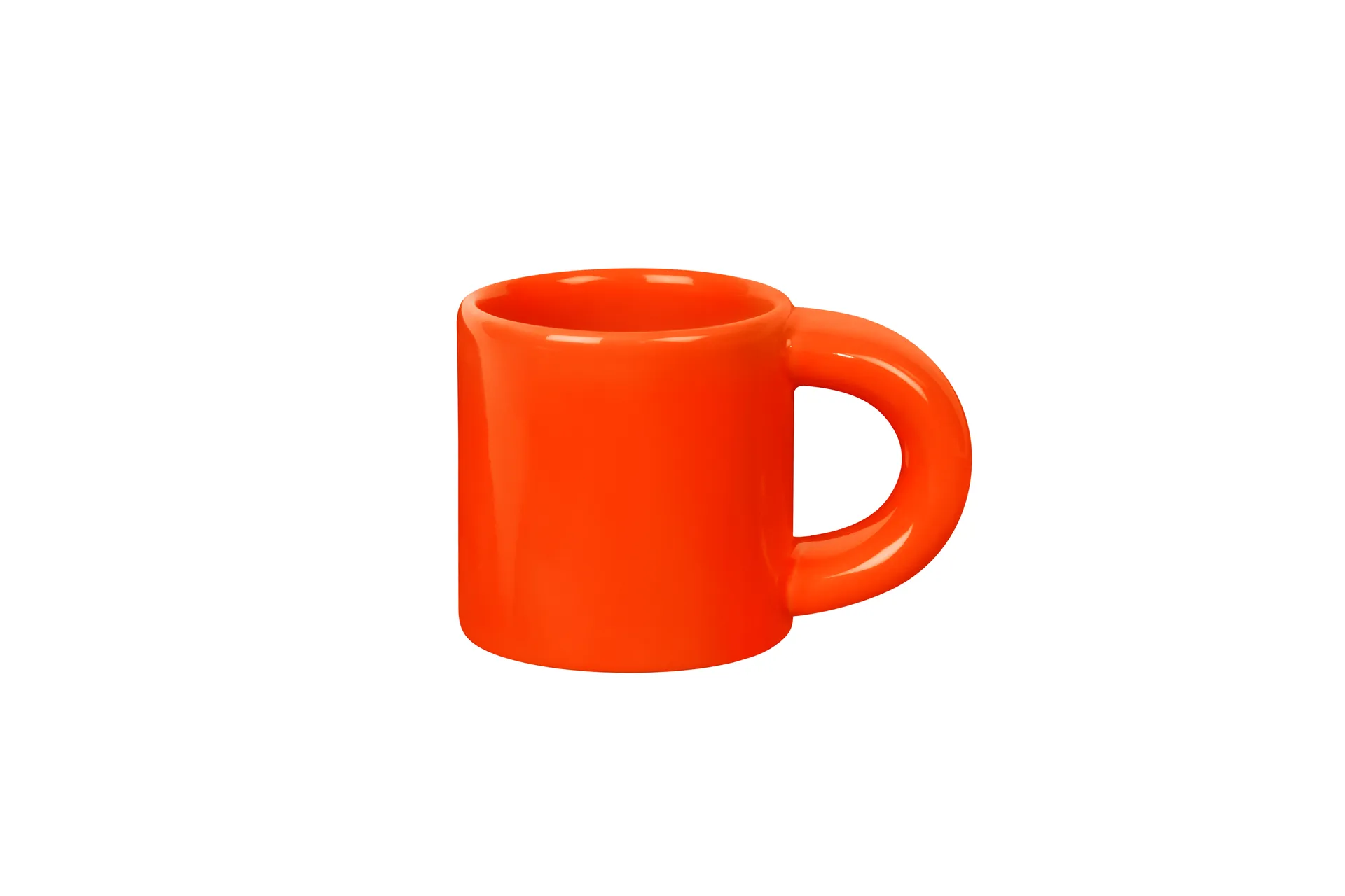 Bronto espressokuppi 10 cl 4 kpl., Orange Hem