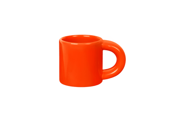 Bronto espressokuppi 10 cl 4 kpl. - Orange - Hem
