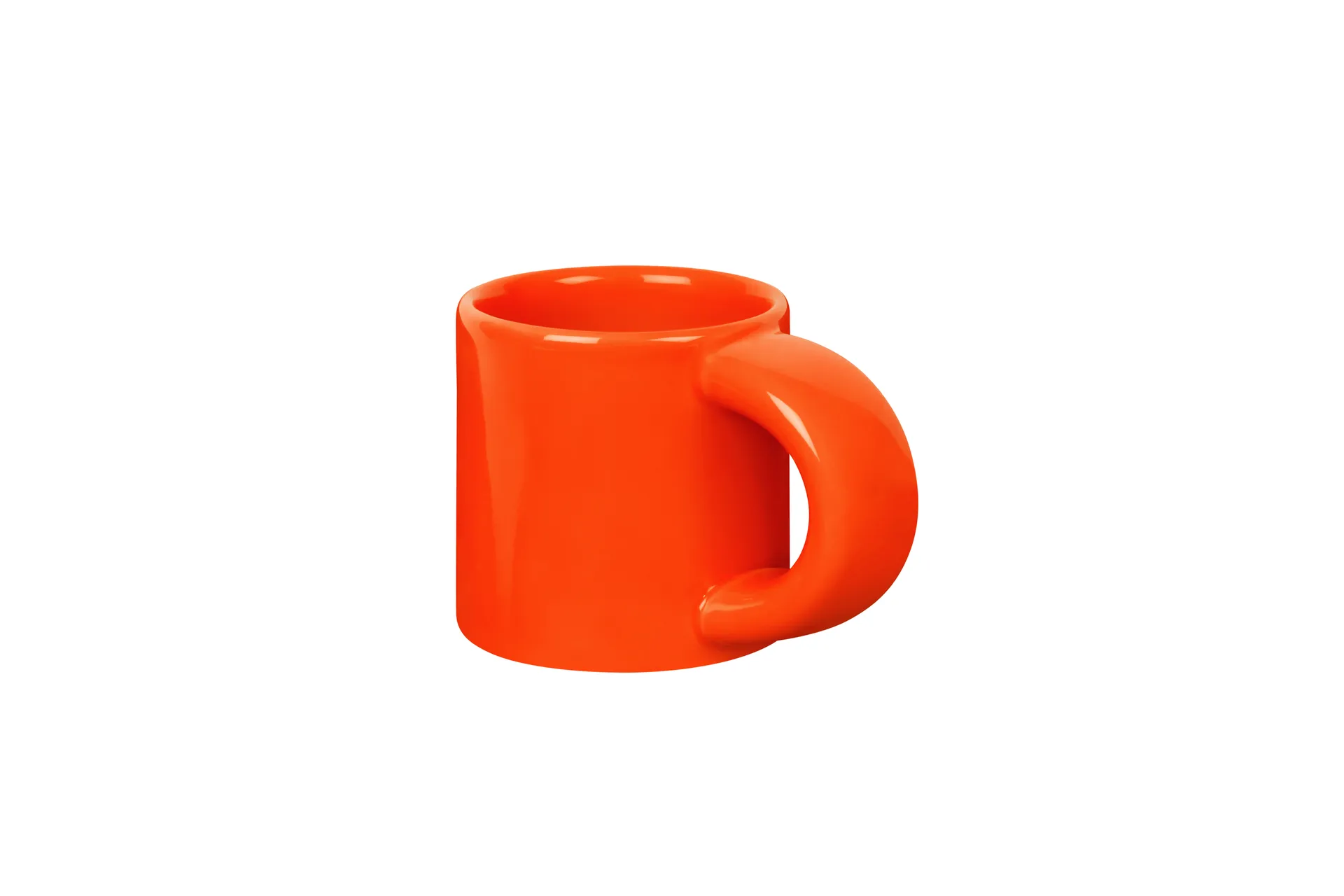 Bronto espressokuppi 10 cl 4 kpl., Orange Hem