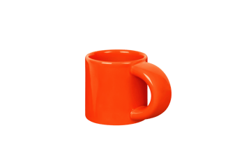 Bronto espressokuppi 10 cl 4 kpl. - Orange - Hem