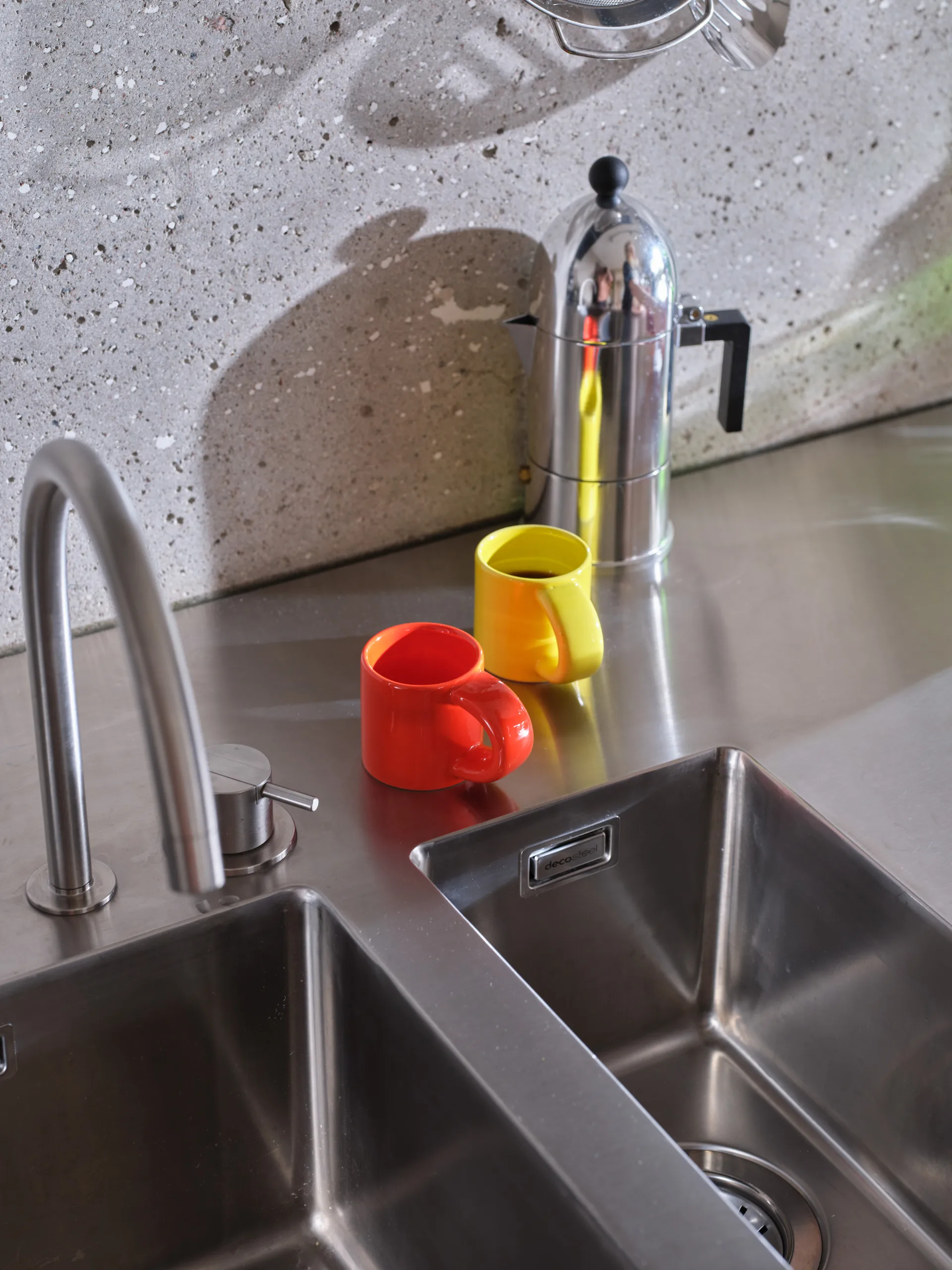 Bronto espressokuppi 10 cl 4 kpl., Orange Hem