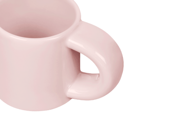 Bronto espressokuppi 10 cl 4 kpl. - Pink - Hem