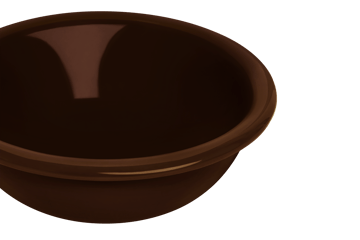 Bronto kulho Ø17 cm 2 kpl. - Brown - Hem