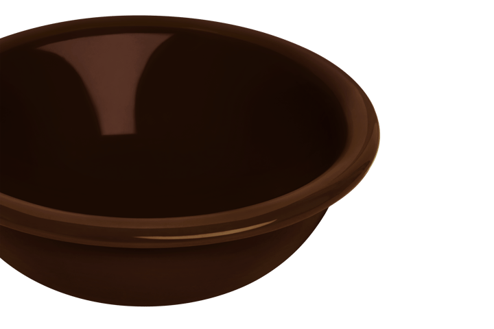 Bronto kulho Ø17 cm 2 kpl., Brown Hem