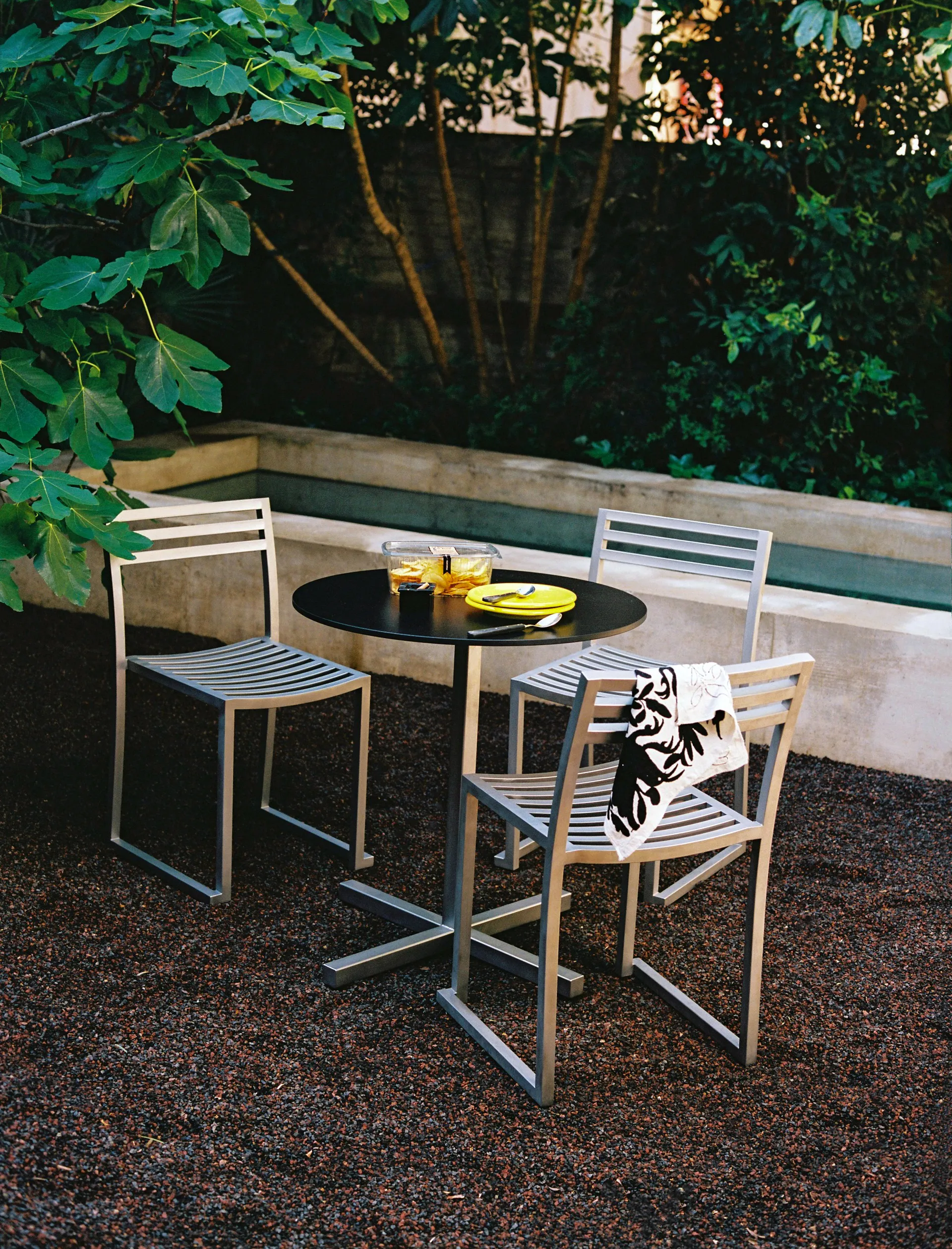 Chop tuoli 2 kpl., Stainless steel Hem