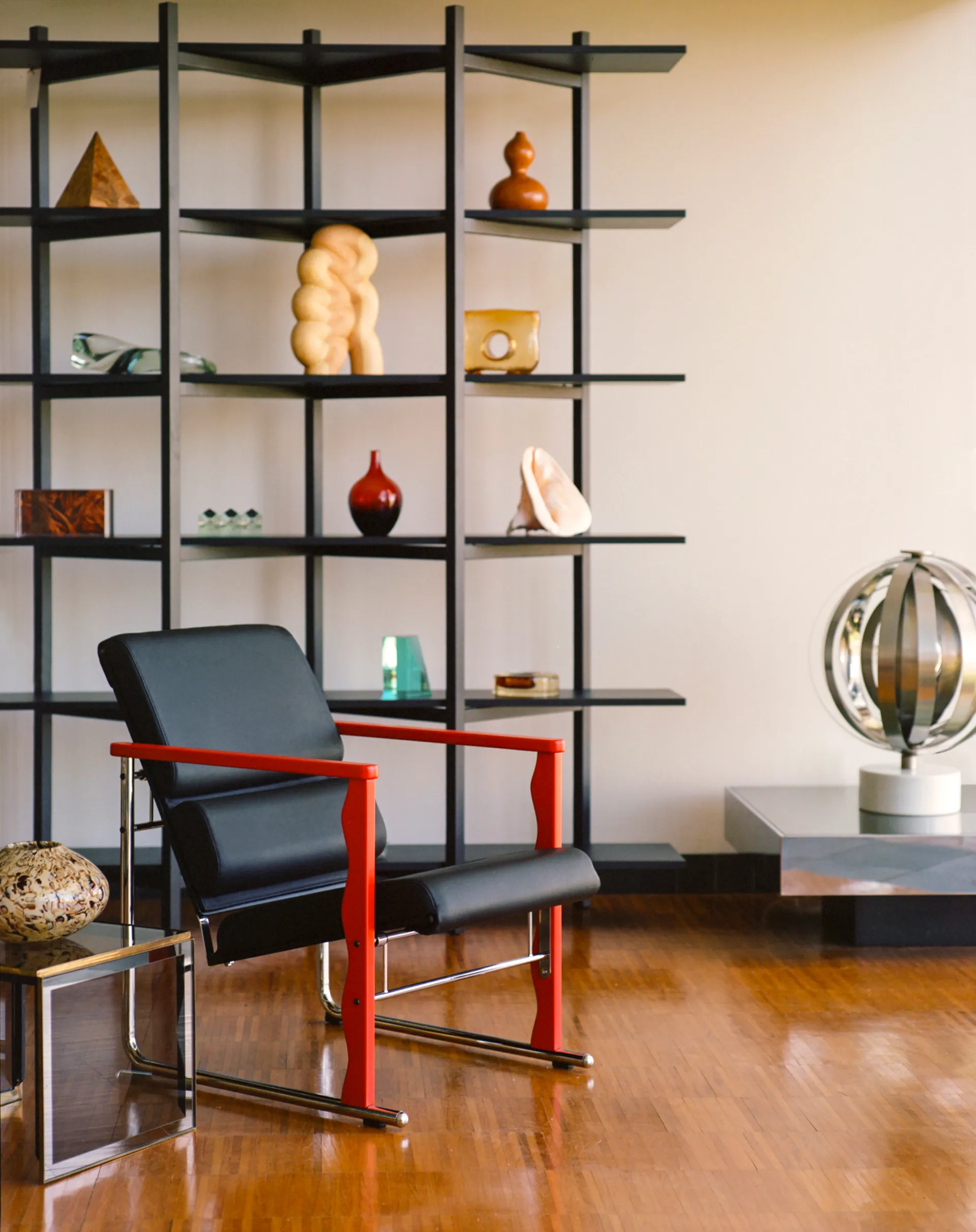 Experiment 501 lounge-nojatuoli, Green-black Hem