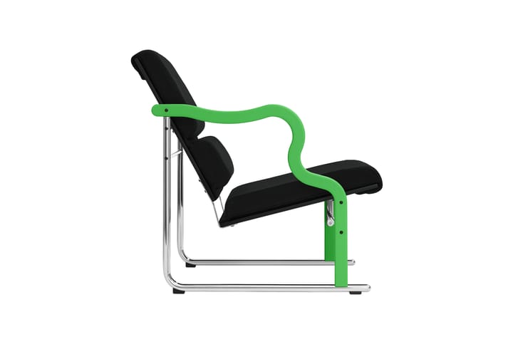Experiment 501 lounge-nojatuoli, Green-black Hem