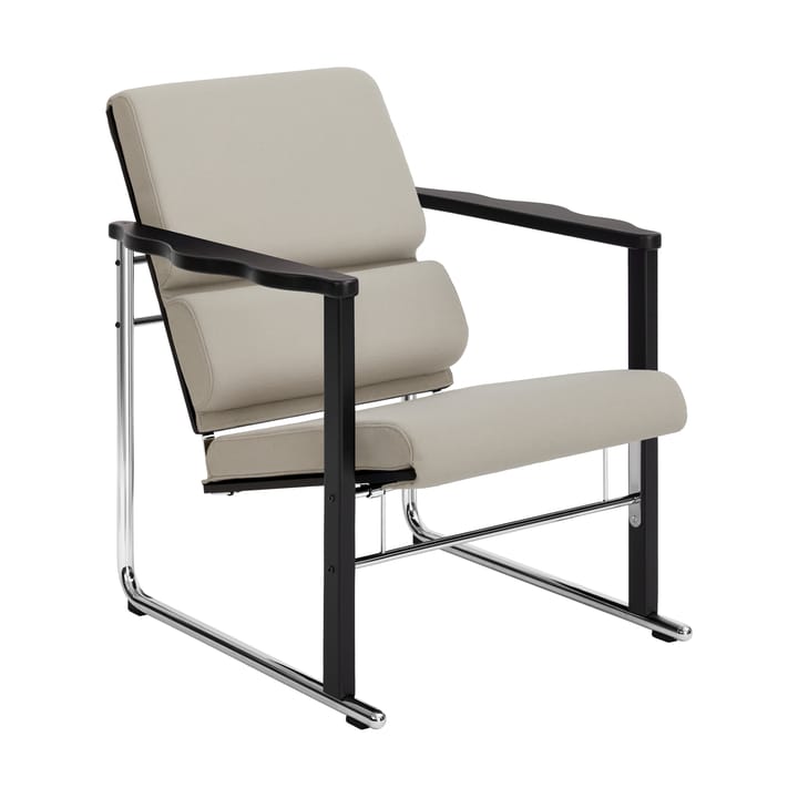 Experiment 502 lounge-nojatuoli - Black-light beige - Hem