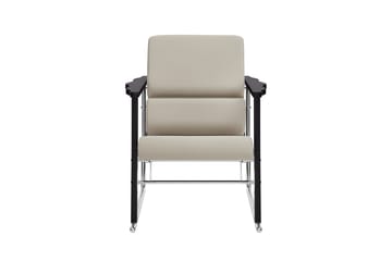 Experiment 502 lounge-nojatuoli - Black-light beige - Hem