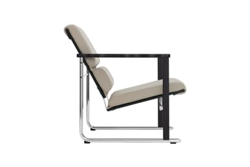 Experiment 502 lounge-nojatuoli - Black-light beige - Hem