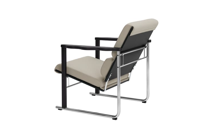 Experiment 502 lounge-nojatuoli, Black-light beige Hem