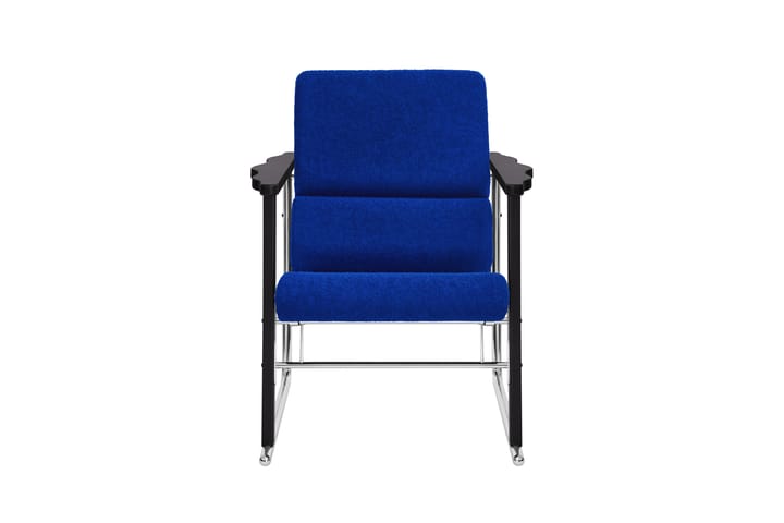Experiment 502 lounge-nojatuoli, Black-ultramarine Hem