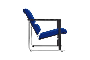 Experiment 502 lounge-nojatuoli - Black-ultramarine - Hem