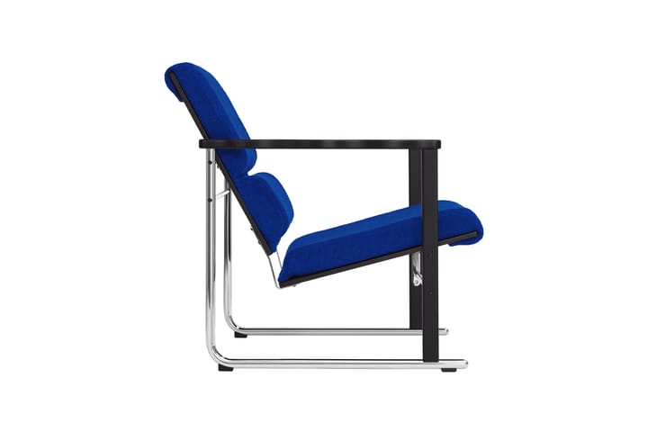 Experiment 502 lounge-nojatuoli, Black-ultramarine Hem