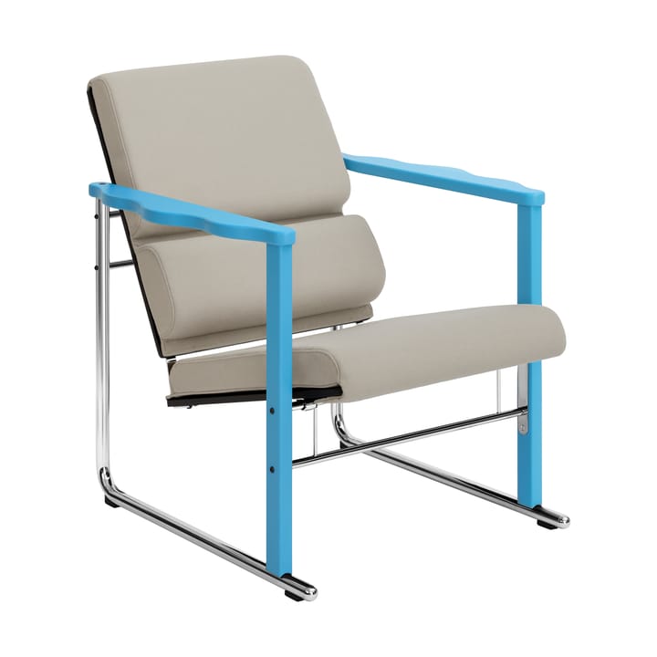 Experiment 502 lounge-nojatuoli - Blue-light beige - Hem