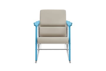 Experiment 502 lounge-nojatuoli - Blue-light beige - Hem