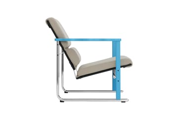 Experiment 502 lounge-nojatuoli - Blue-light beige - Hem