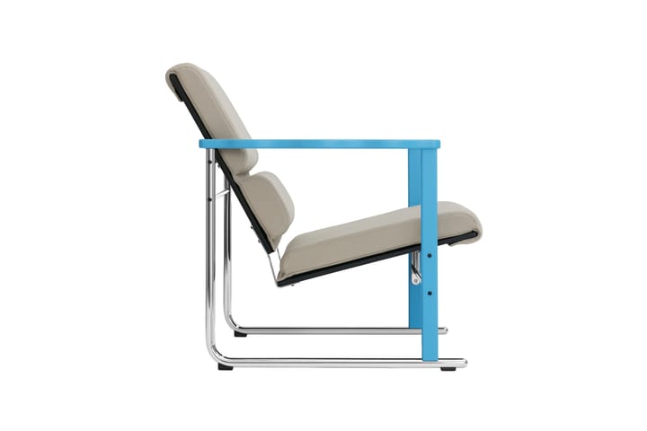 Experiment 502 lounge-nojatuoli, Blue-light beige Hem