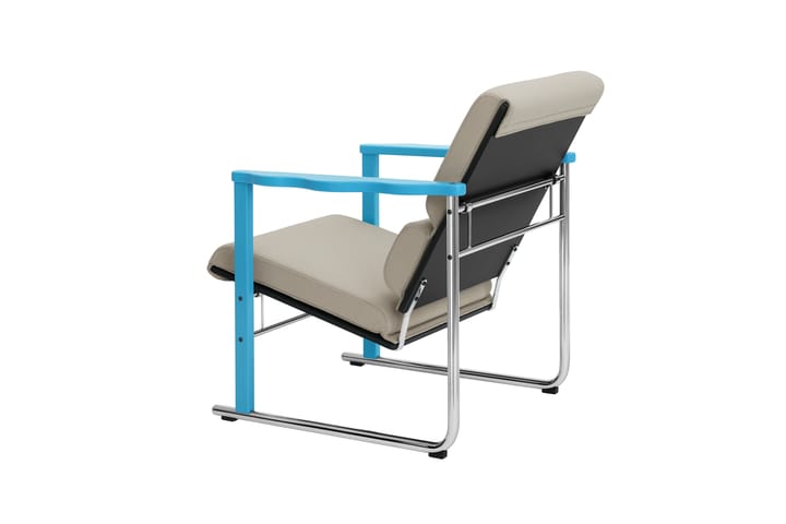 Experiment 502 lounge-nojatuoli, Blue-light beige Hem