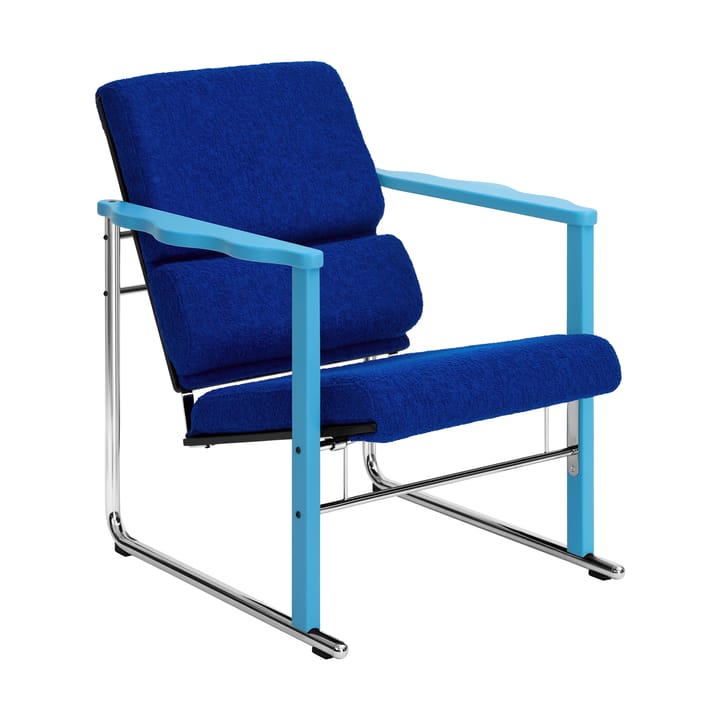 Experiment 502 lounge-nojatuoli - Blue-ultramarine - Hem