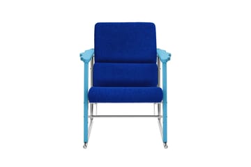 Experiment 502 lounge-nojatuoli - Blue-ultramarine - Hem