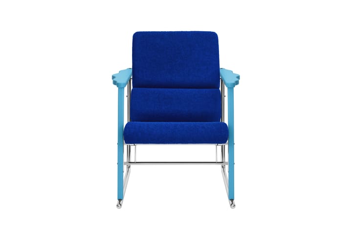Experiment 502 lounge-nojatuoli, Blue-ultramarine Hem