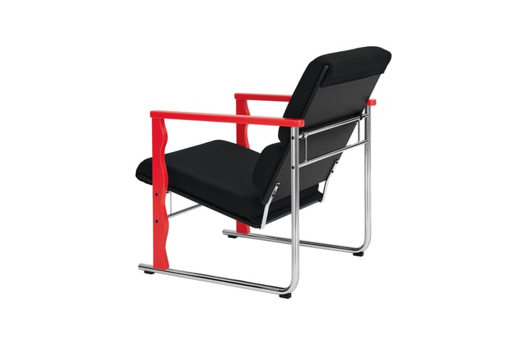 Experiment 503 lounge-nojatuoli, Red-black Hem