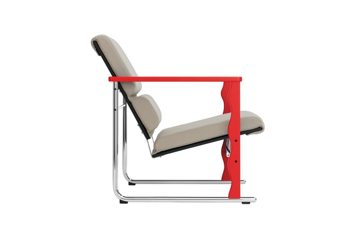Experiment 503 lounge-nojatuoli, Red-light beige Hem