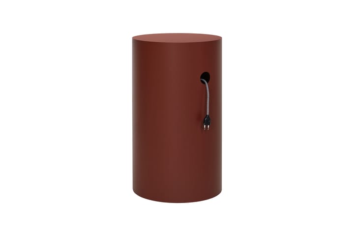 Hide jalusta Ø38x68 cm, Red brown textured Hem