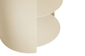 Hide sivupöytä Ø38x41 cm - Light ivory textured - Hem