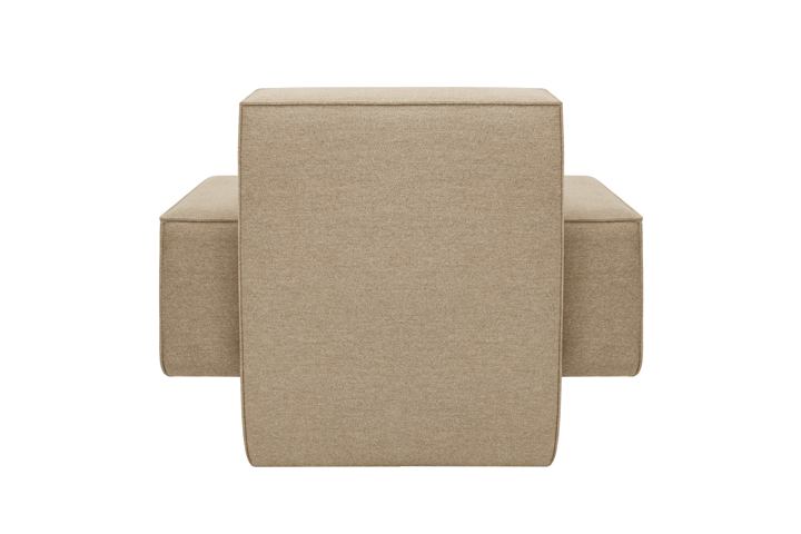 Hunk lounge-nojatuoli käsinojallinen, Beige Hem