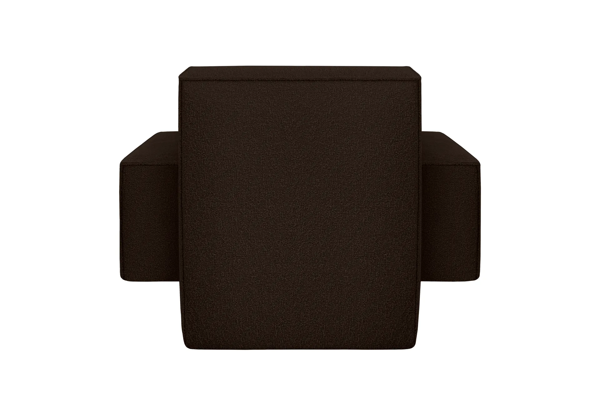 Hunk lounge-nojatuoli käsinojallinen, Chocolate Hem