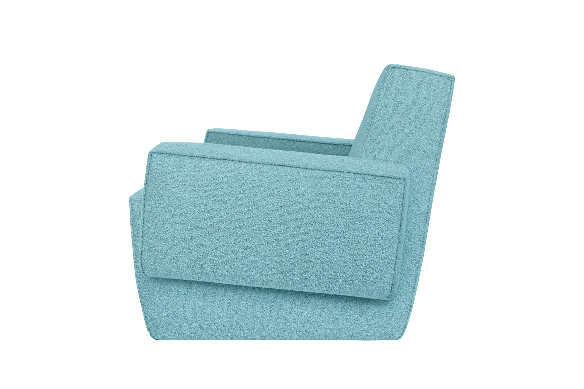 Hunk lounge-nojatuoli käsinojallinen, Icicle Hem