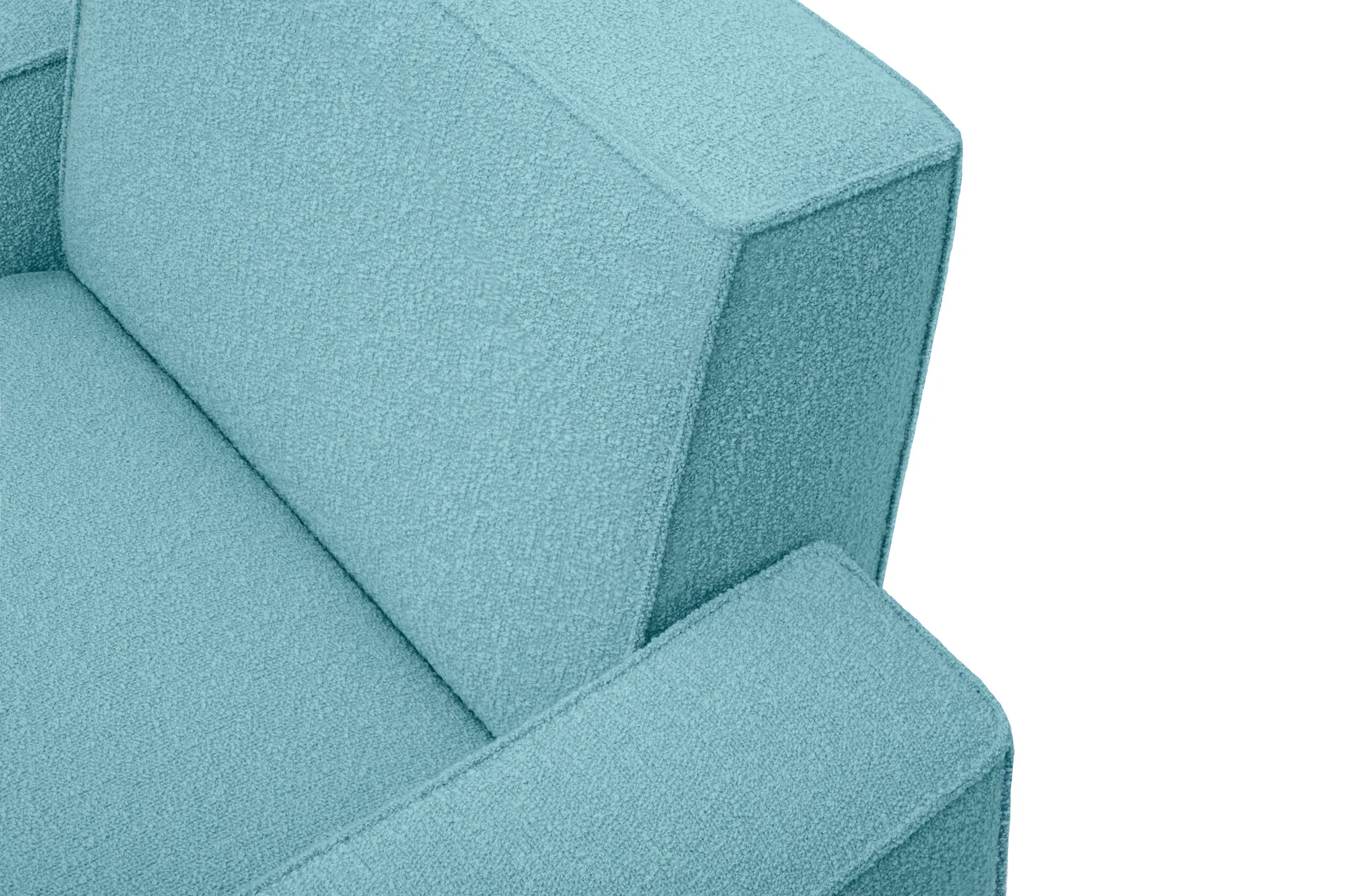 Hunk lounge-nojatuoli käsinojallinen, Icicle Hem