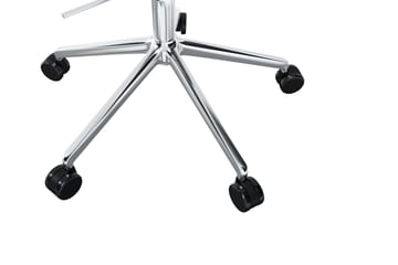 Kendo Swivel toimistotuoli jossa on 5 pyörää - Icicle-polished aluminium - Hem