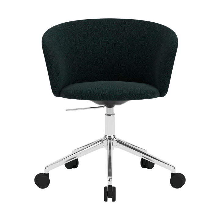 Kendo Swivel toimistotuoli jossa on 5 pyörää - Pine-polished aluminium - Hem