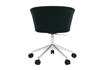 Kendo Swivel toimistotuoli jossa on 5 pyörää - Pine-polished aluminium - Hem