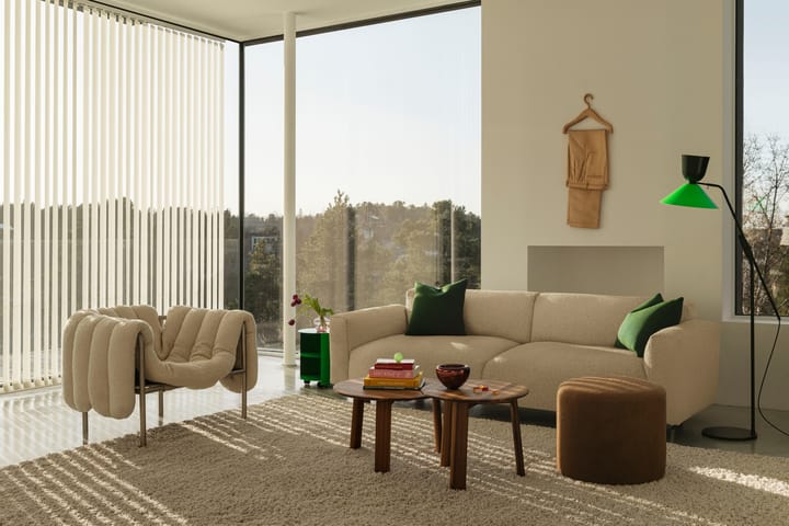 Koti 2-istuttava sohva 200 cm, Eggshell Hem