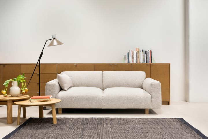 Koti 2-istuttava sohva 200 cm, Eggshell Hem