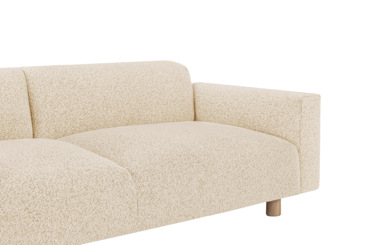 Koti 3-istuttava sohva 240 cm, Eggshell Hem