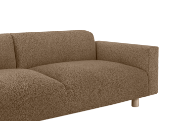 Koti 3-istuttava sohva 240 cm - Sawdust - Hem