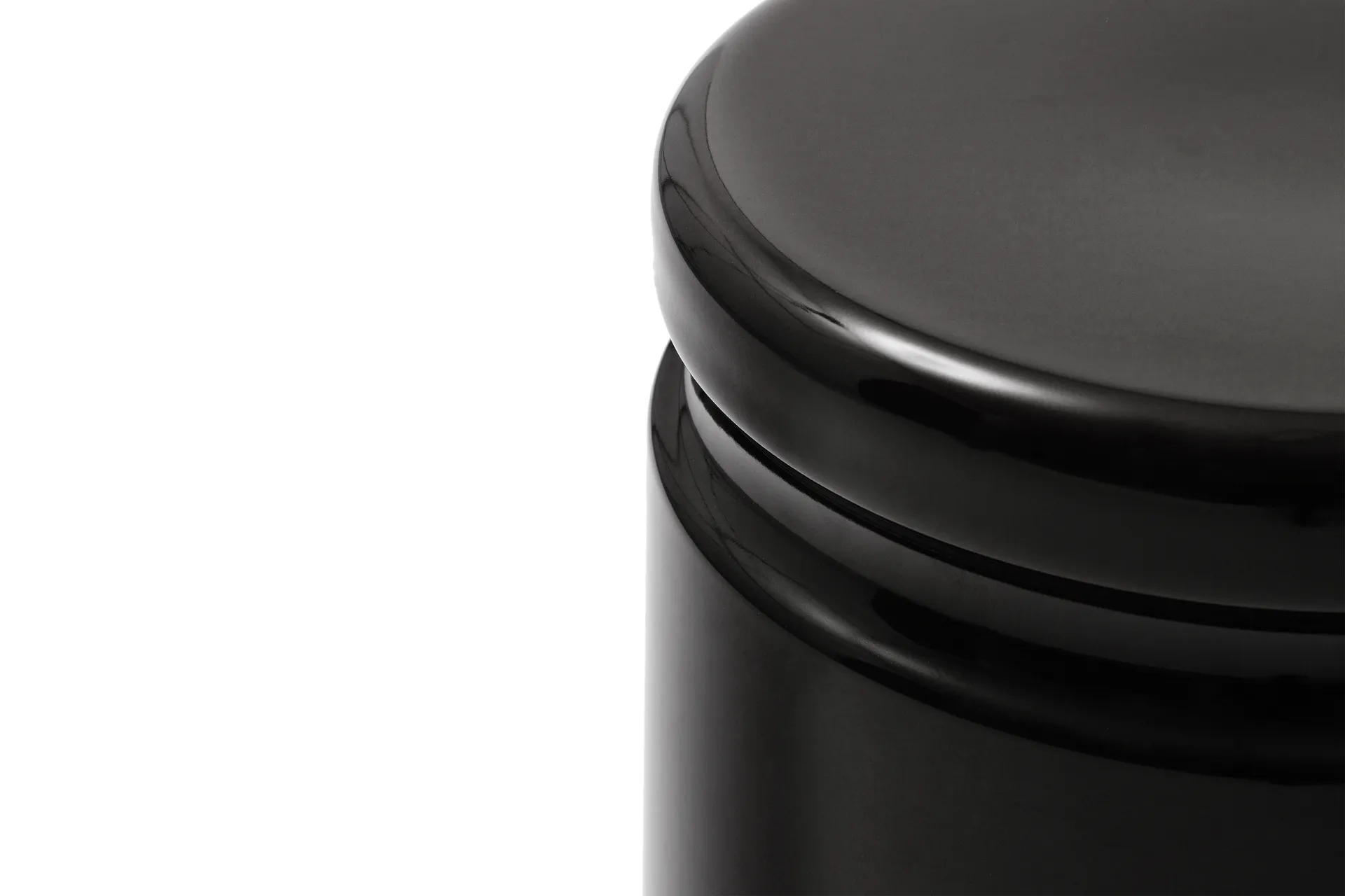 Last jakkara Ø32x44 cm, Black Hem