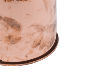 Last jakkara Ø32x44 cm - Copper - Hem
