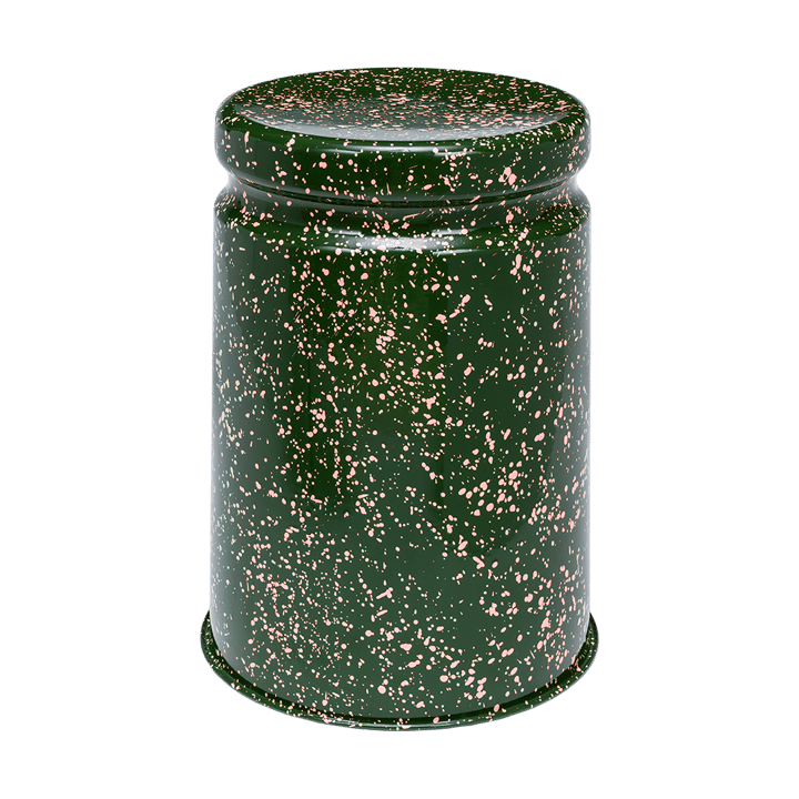 Last jakkara Ø32x44 cm - Green-pink splatter - Hem