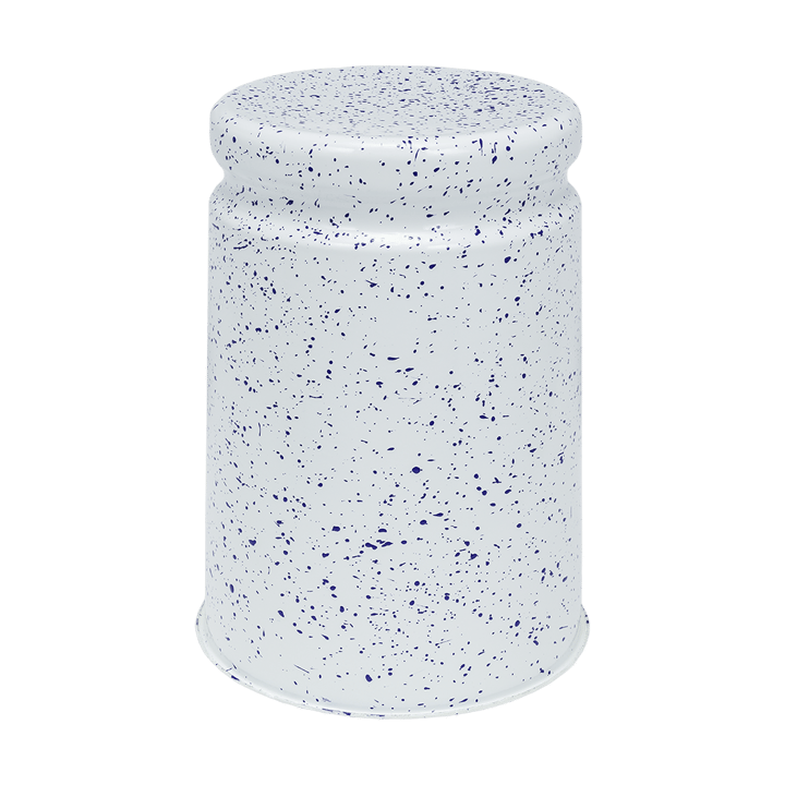 Last jakkara Ø32x44 cm - White-blue splatter - Hem