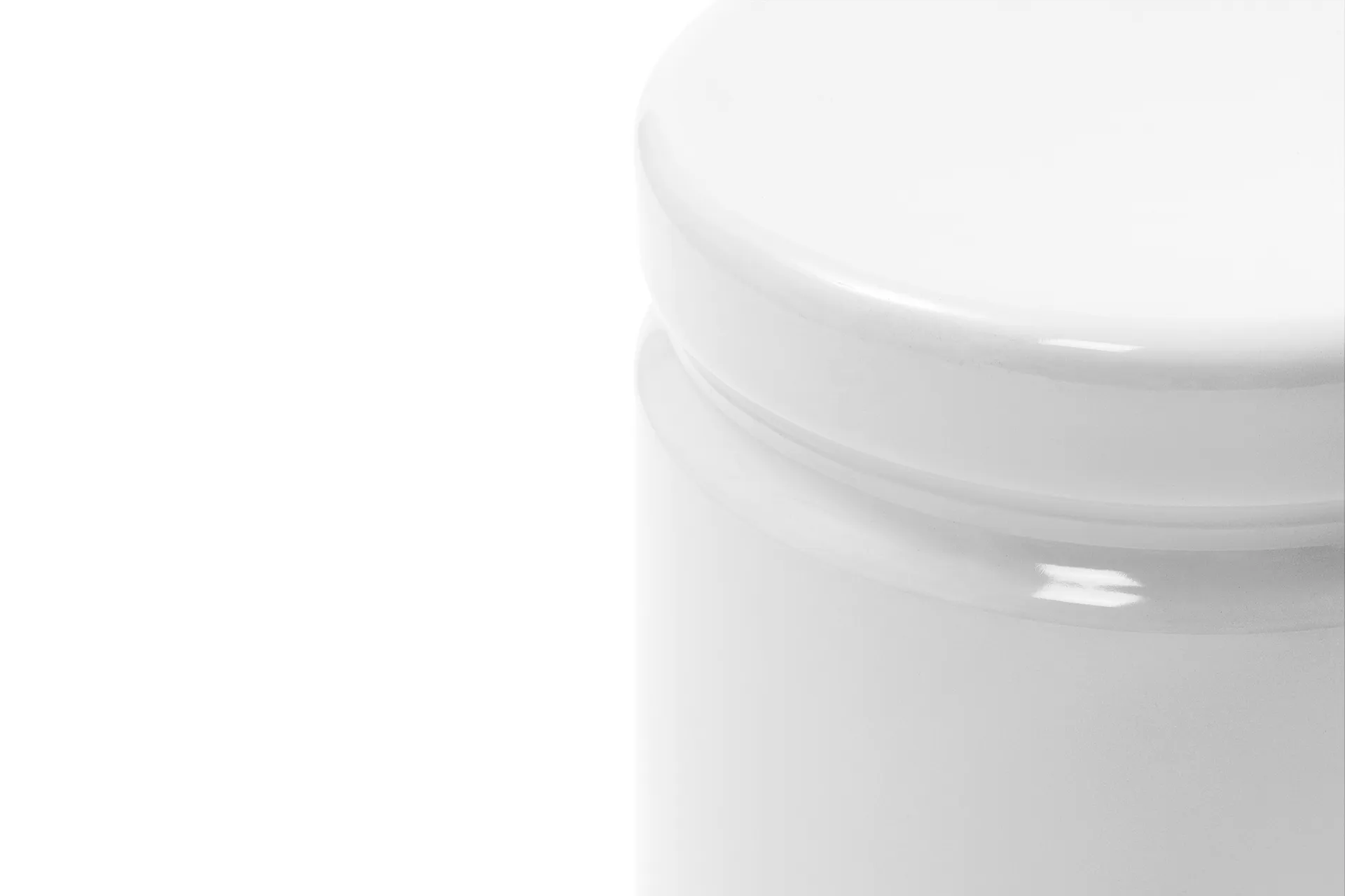 Last jakkara Ø32x44 cm, White Hem